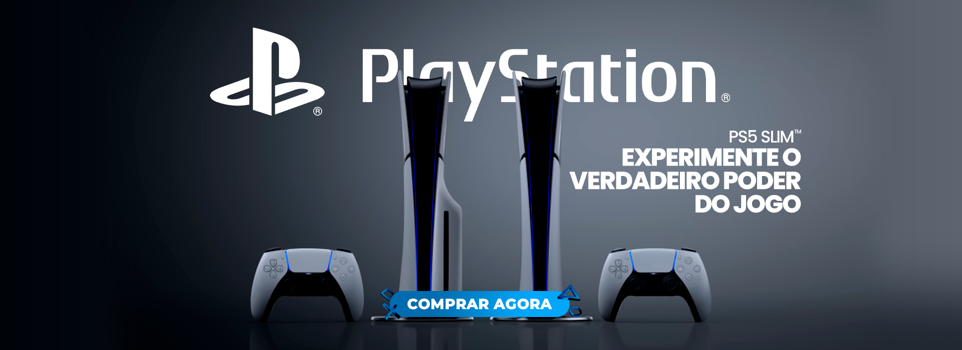 PlayStation 5 Slim — experimente o verdadeiro poder do jogo